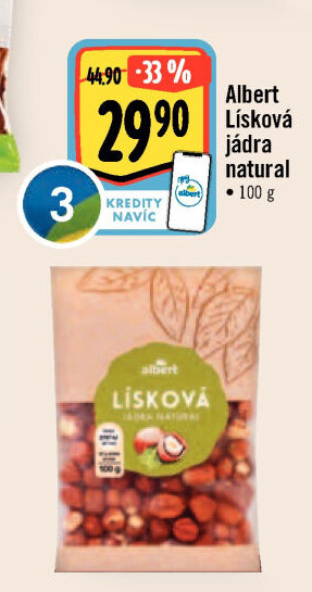 Lískové ořechy Albert