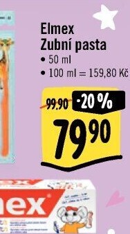 Pasty na zuby Elmex