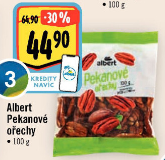 Pekanové ořechy Albert
