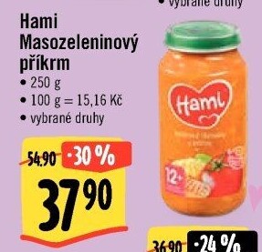 Příkrm masozeleninový Hami