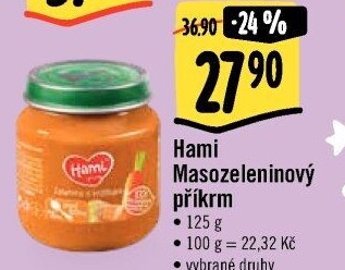 Příkrm masozeleninový Hami