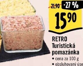 Turistická pomazánka Retro Albert