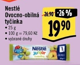 Tyčinka ovocná Junior Nestlé