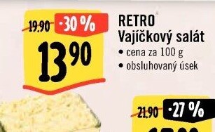 Vajíčkový salát Albert Retro