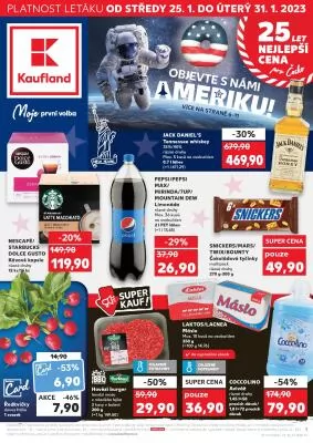 akční leták Kaufland 25.1.2023-31.1.2023