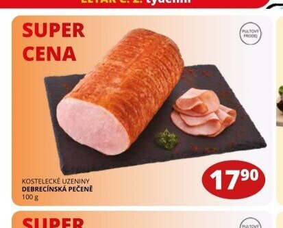 KOSTELECKÉ UZENINY DEBRECÍNSKÁ PEČENĚ