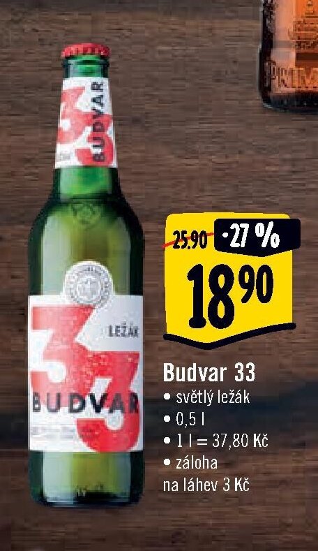 Budvar 33