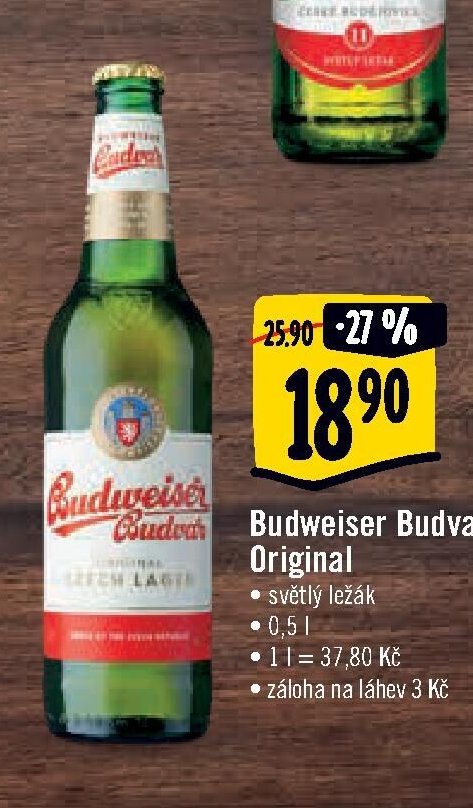 Budweiser Budvar Original