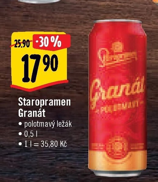 Staropramen Granát