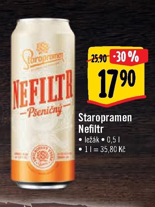 Staropramen Nefiltr
