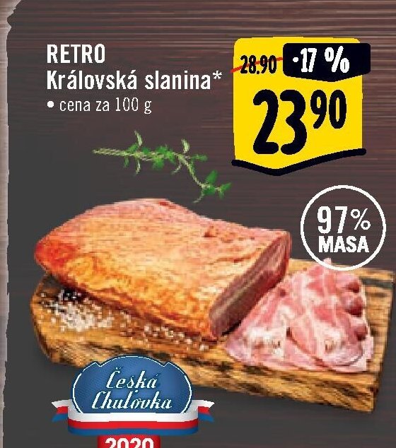 Retro Královská slanina
