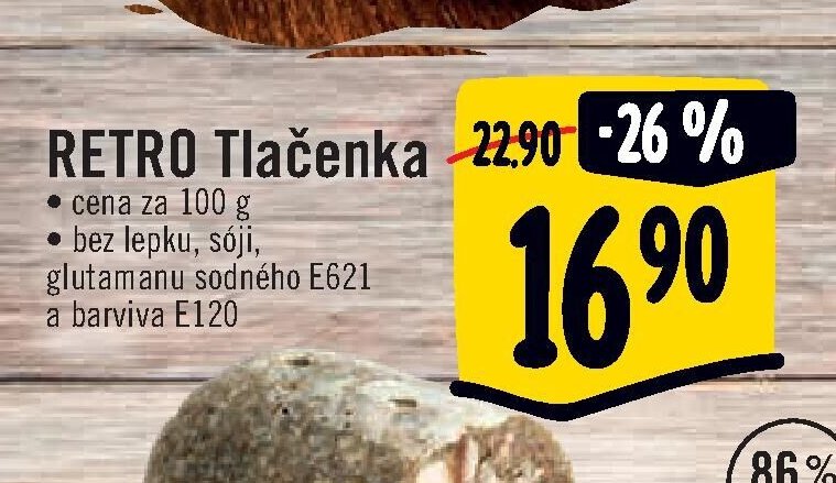 RETRO Tlačenka