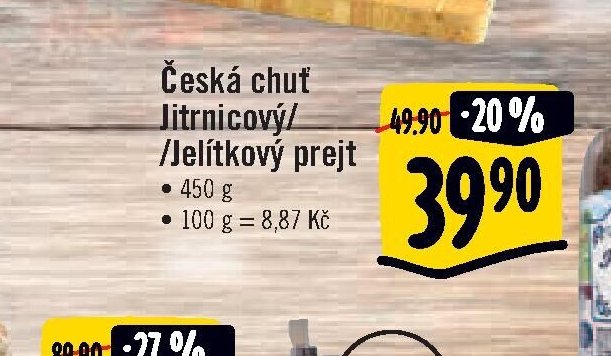 Česká chuť Jitrnicový/Jelítkový prejt
