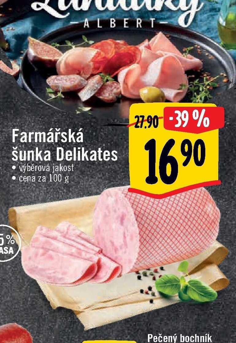 Farmářská šunka Delikates