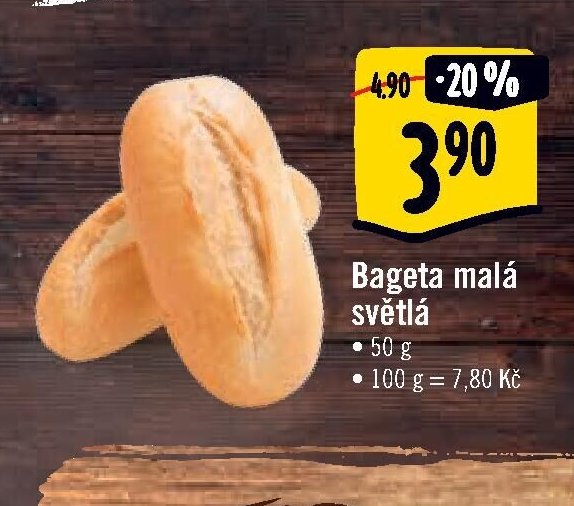 Bageta malá světlá
