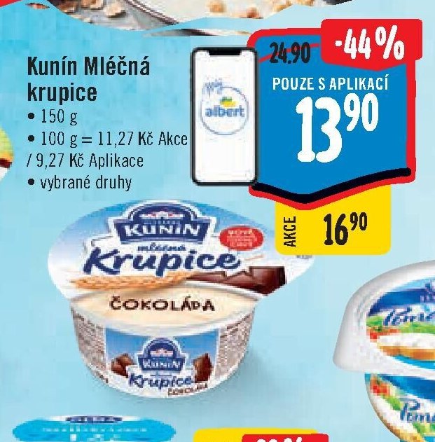 Kunín Mléčná krupice