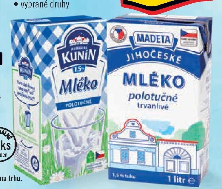 Trvanlivé mléko