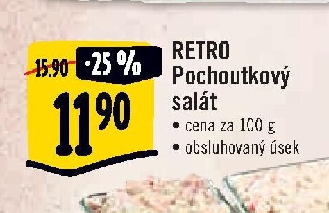 RETRO Pochoutkový salát