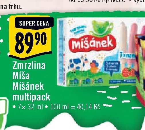 Zmrzlina Míša Mišánek multipack