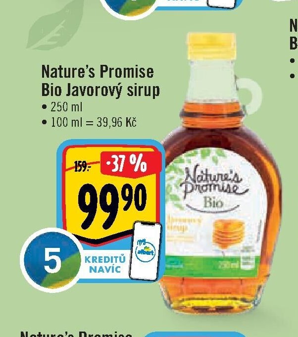Nature's Promise Bio Javorový sirup