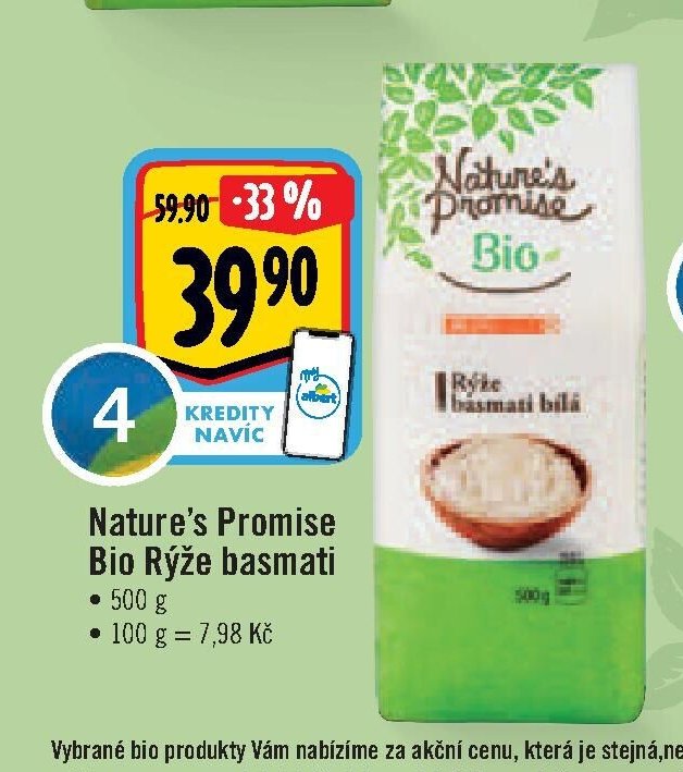 Nature's Promise Bio Rýže basmati