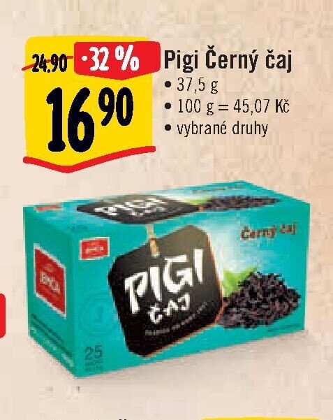 Pigi Černý čaj