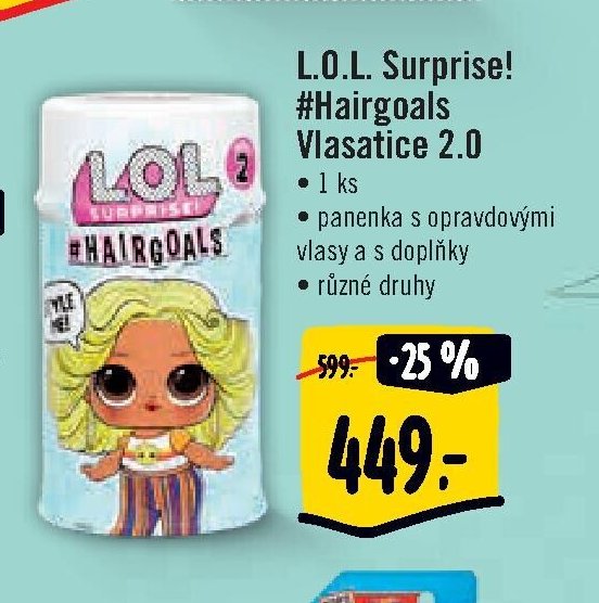 L.O.L. Surprise! #Hairgoals Vlasatice 2.0