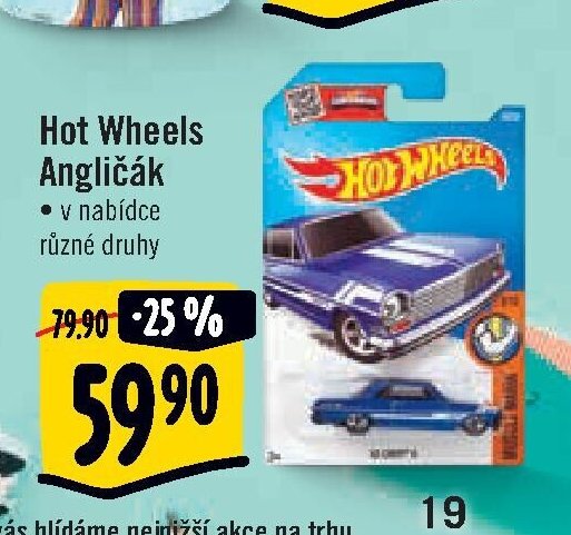 Hot Wheels Angličák