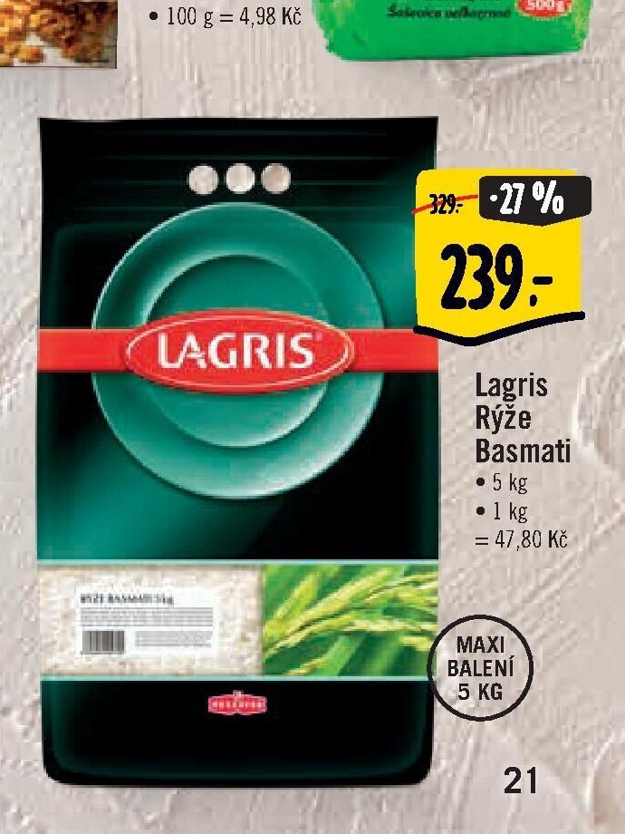 Lagris Rýže Basmati