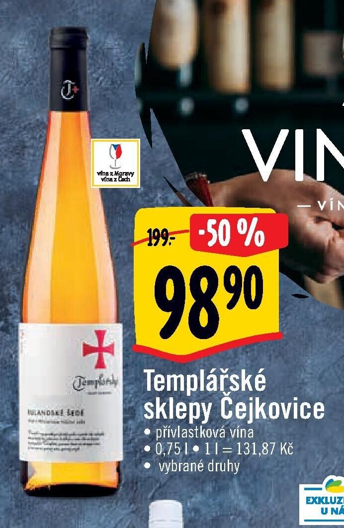 Templářské sklepy Čejkovice