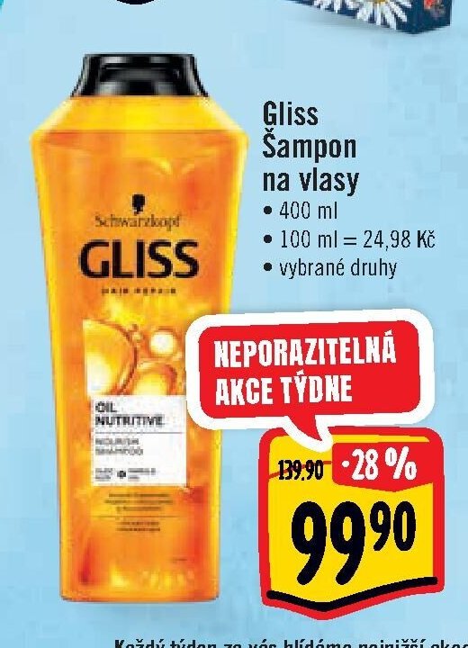 Gliss Šampon na vlasy