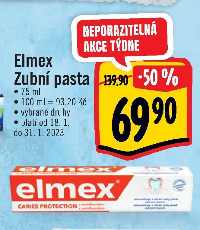 Elmex Zubní pasta