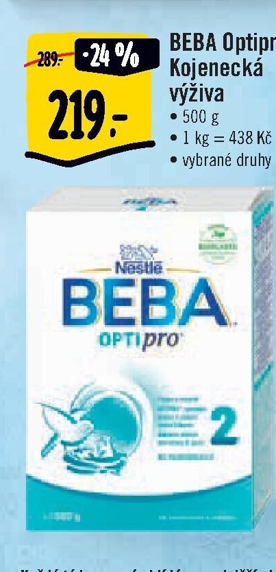 BEBA Optipro Kojenecká výživa