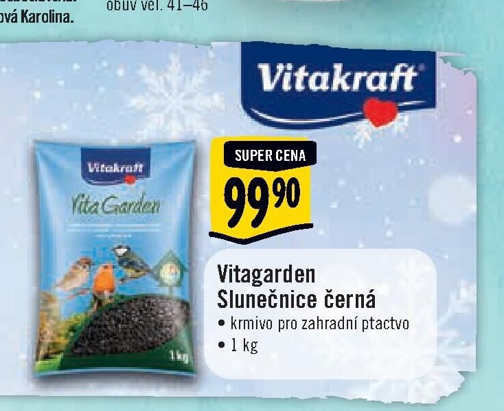 Vitagarden Slunečnice černá