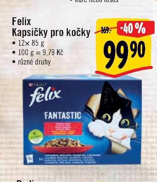Felix Kapsičky pro kočky