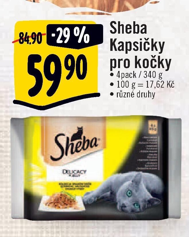 Sheba Kapsičky pro kočky