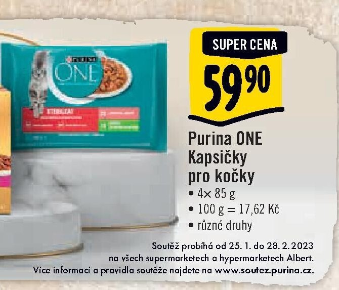 Purina ONE Kapsičky pro kočky