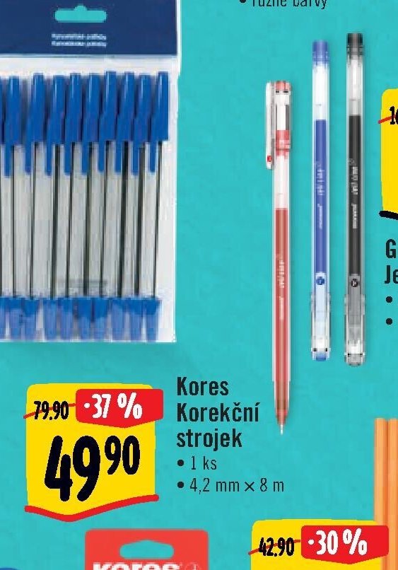 Kores Korekční strojek