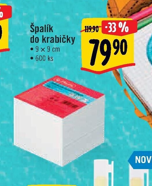 Špalík do krabičky