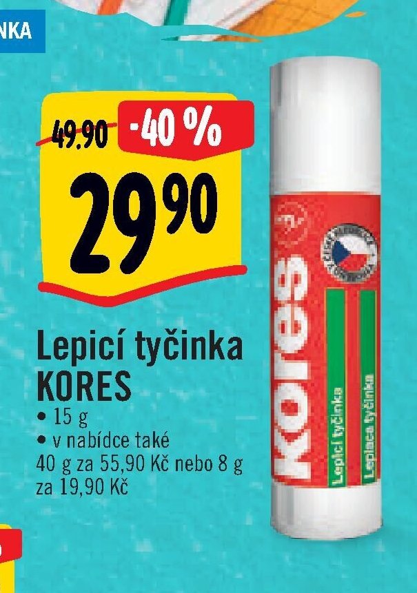 Lepicí tyčinka KORES