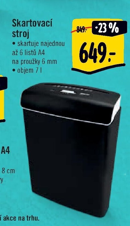 Skartovací stroj