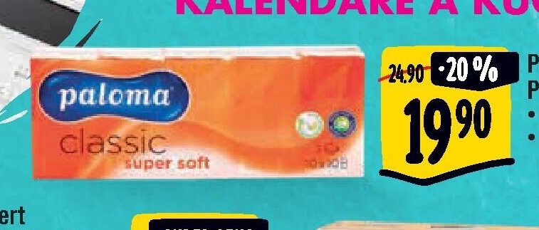Paloma Papírové kapesníky