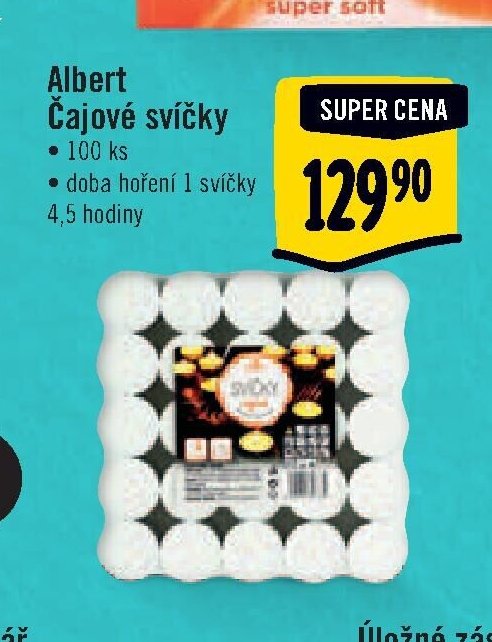 Albert Čajové svíčky