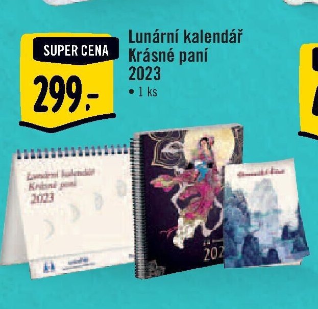 Lunární kalendář Krásné paní 2023