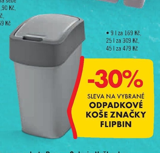 Odpadkové koše značky Flipbin