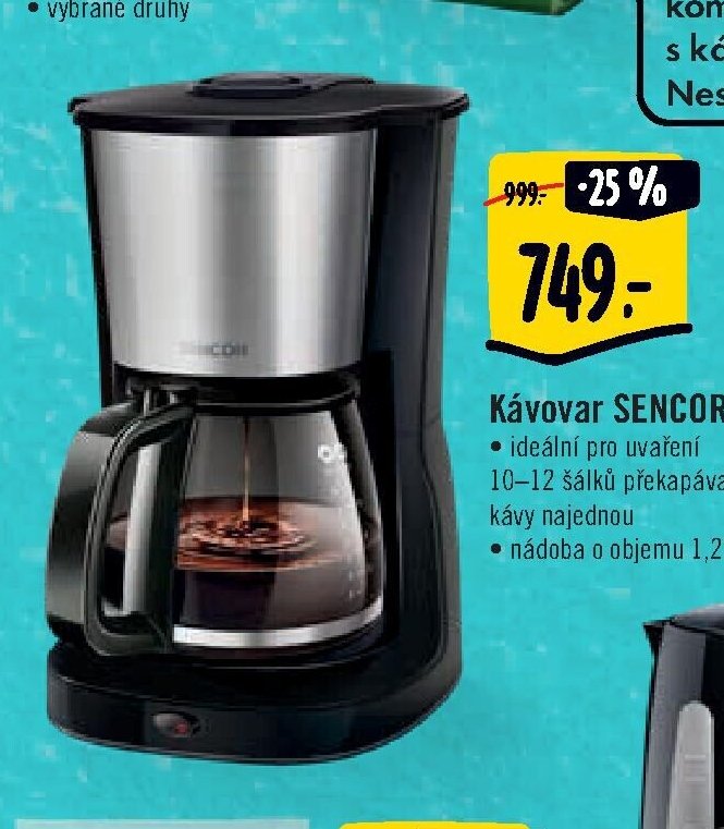 Kávovar SENCOR