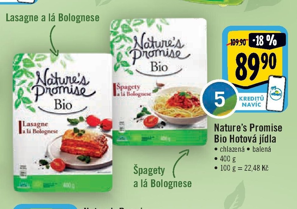 Nature's Promise Bio Hotová jídla