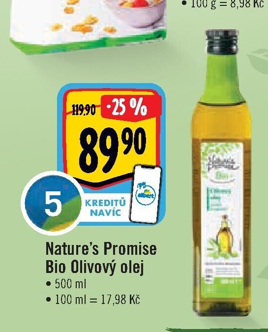 Nature's Promise Bio Olivový olej