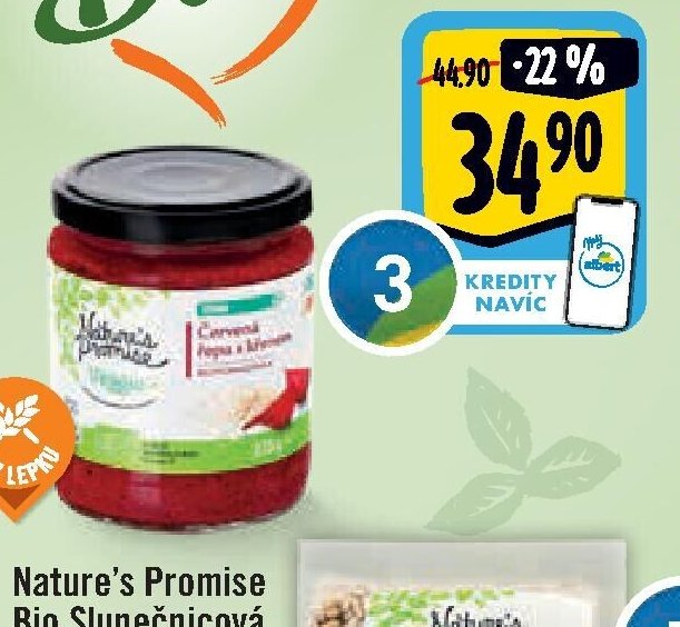 Nature's Promise Bio Veggie Pomazánka řepa s křenem