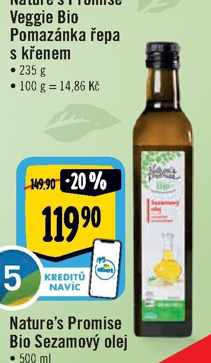 Nature's Promise Bio Sezamový olej